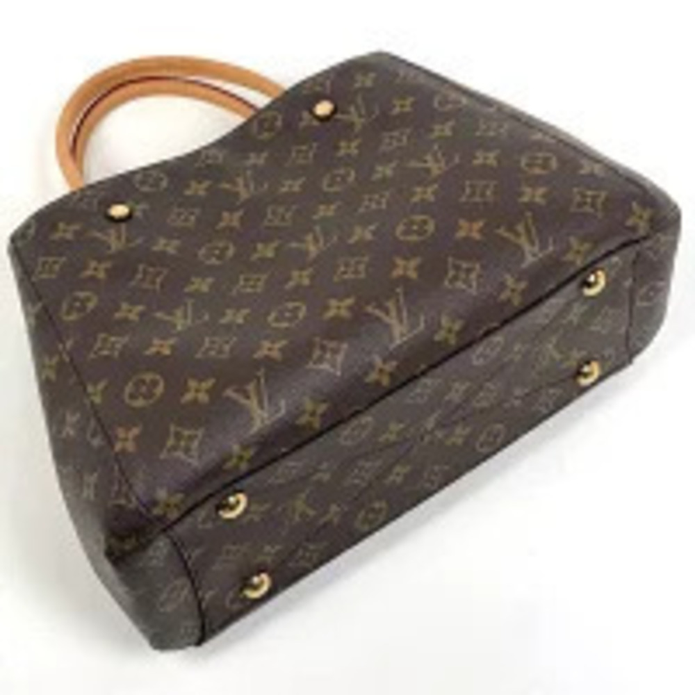 Louis Vuitton Handbag Monogram Brown Montaigne Bag Shoulder 2way Brown